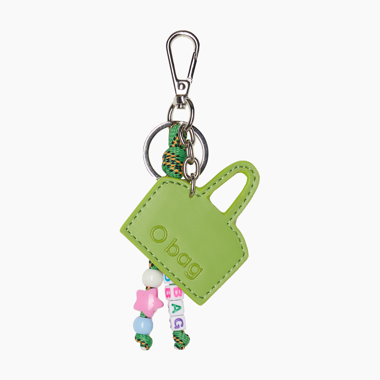 O bag keys greenery yeşil aksesuar
