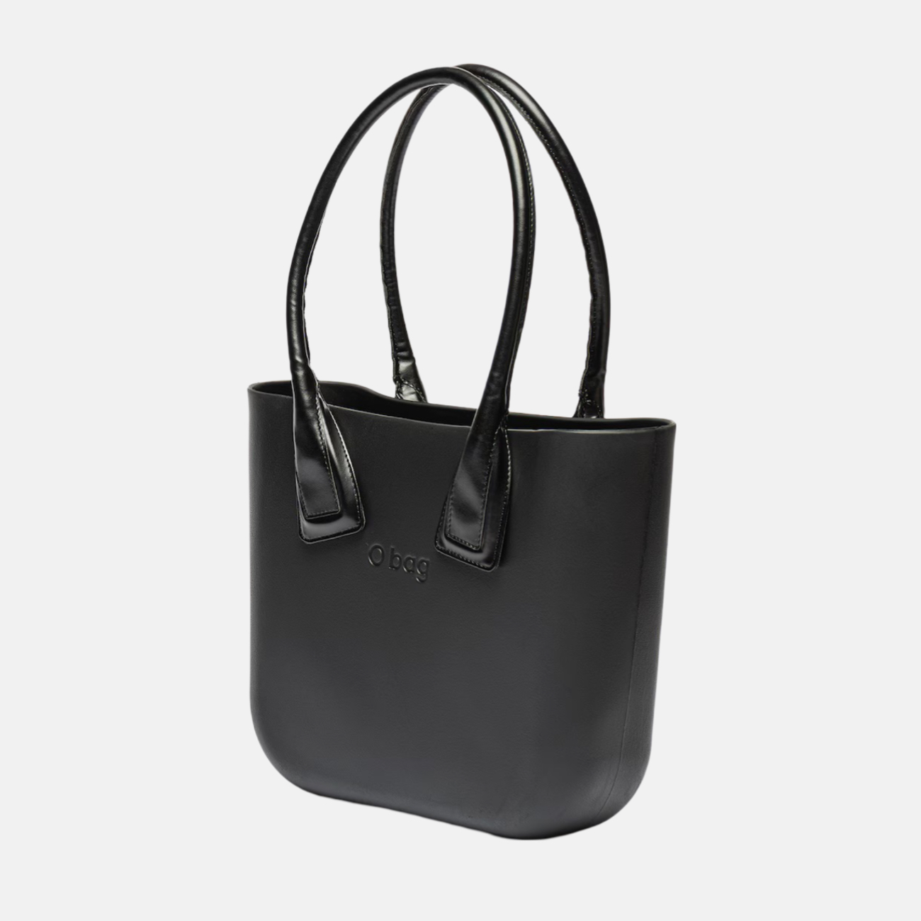 O bag mini siyah tasarım çanta