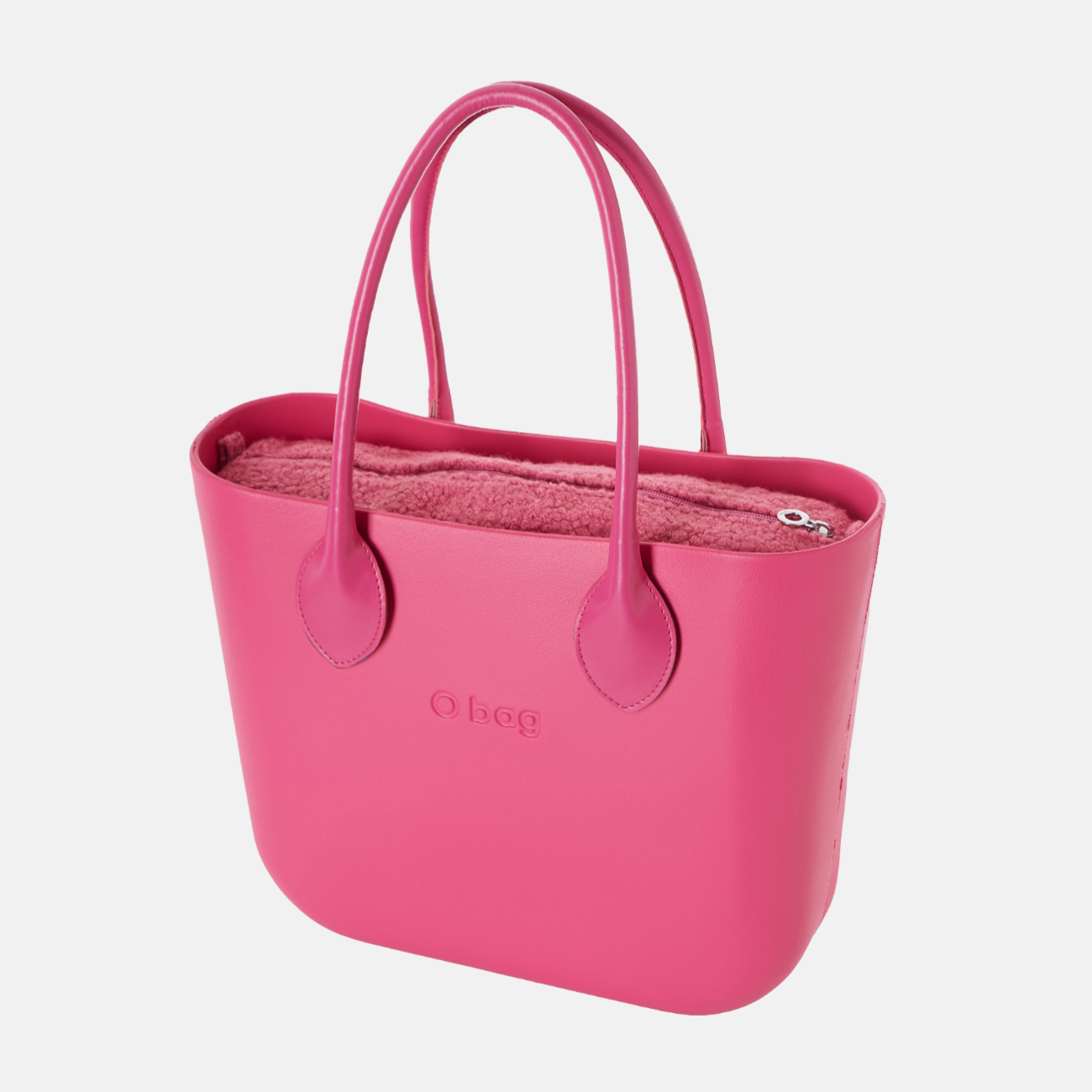 O bag fuşya pembe tasarım çanta