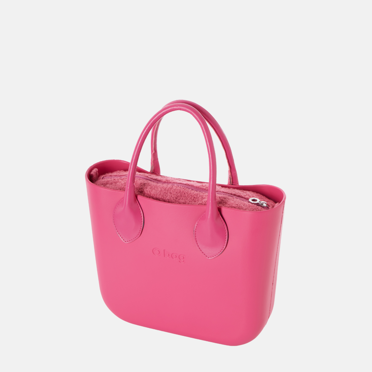 O bag mini fuşya pembe tasarım çanta