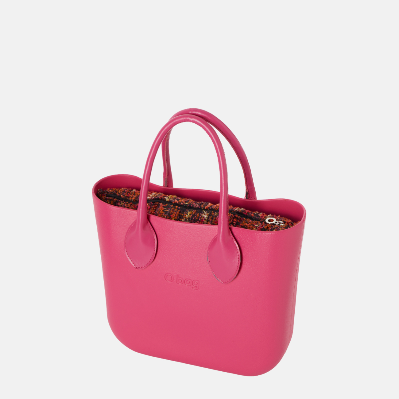 O bag mini fuşya pembe tasarım çanta