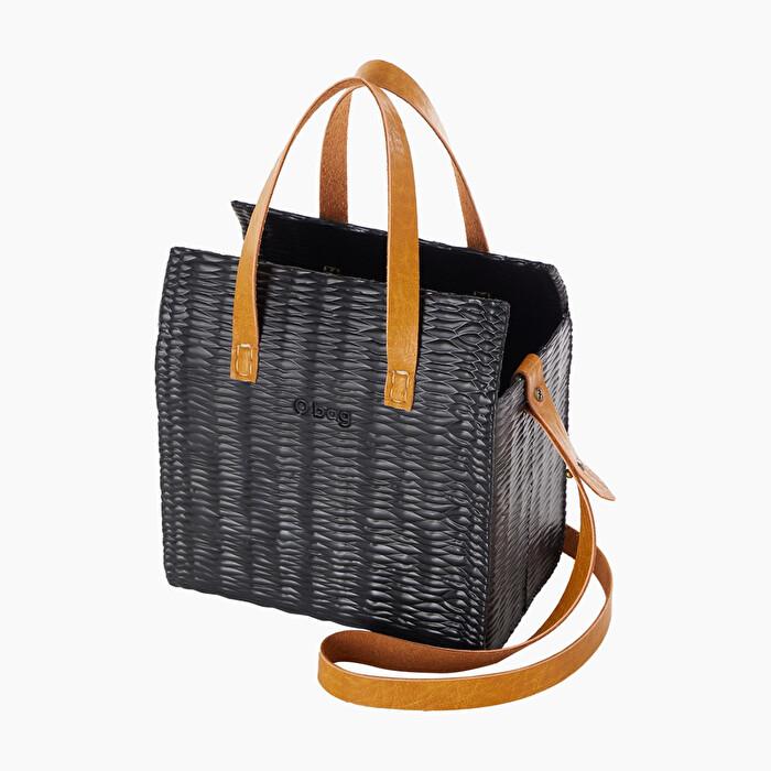 O bag levante siyah çanta