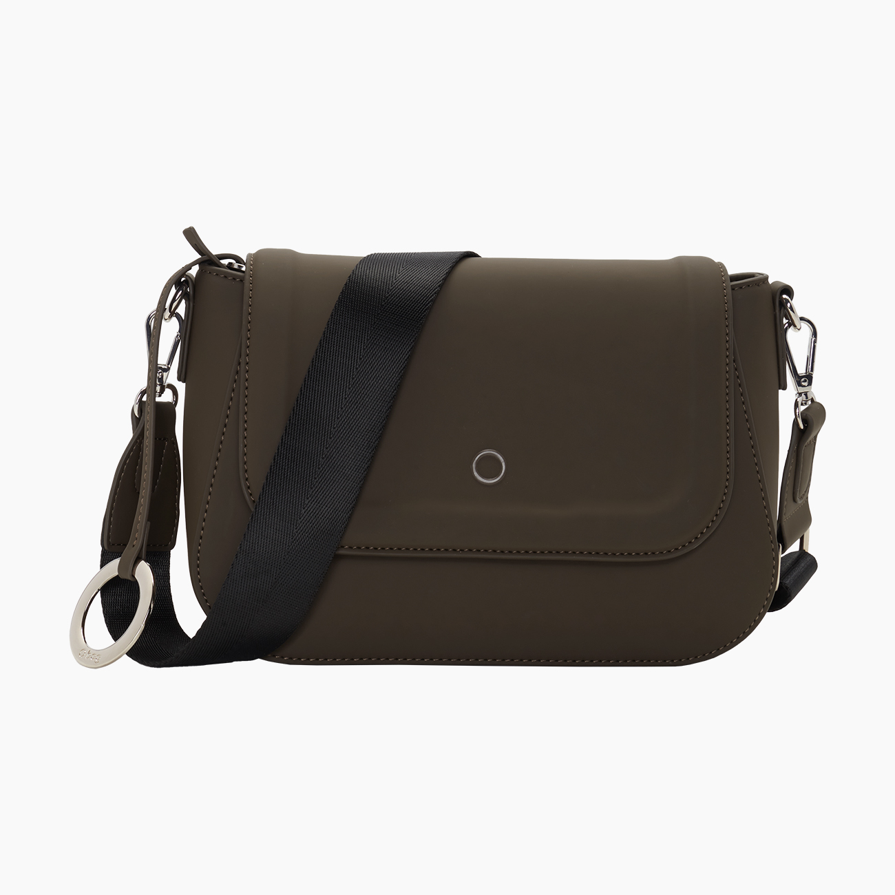 O bag charmy çikolata rengi çanta
