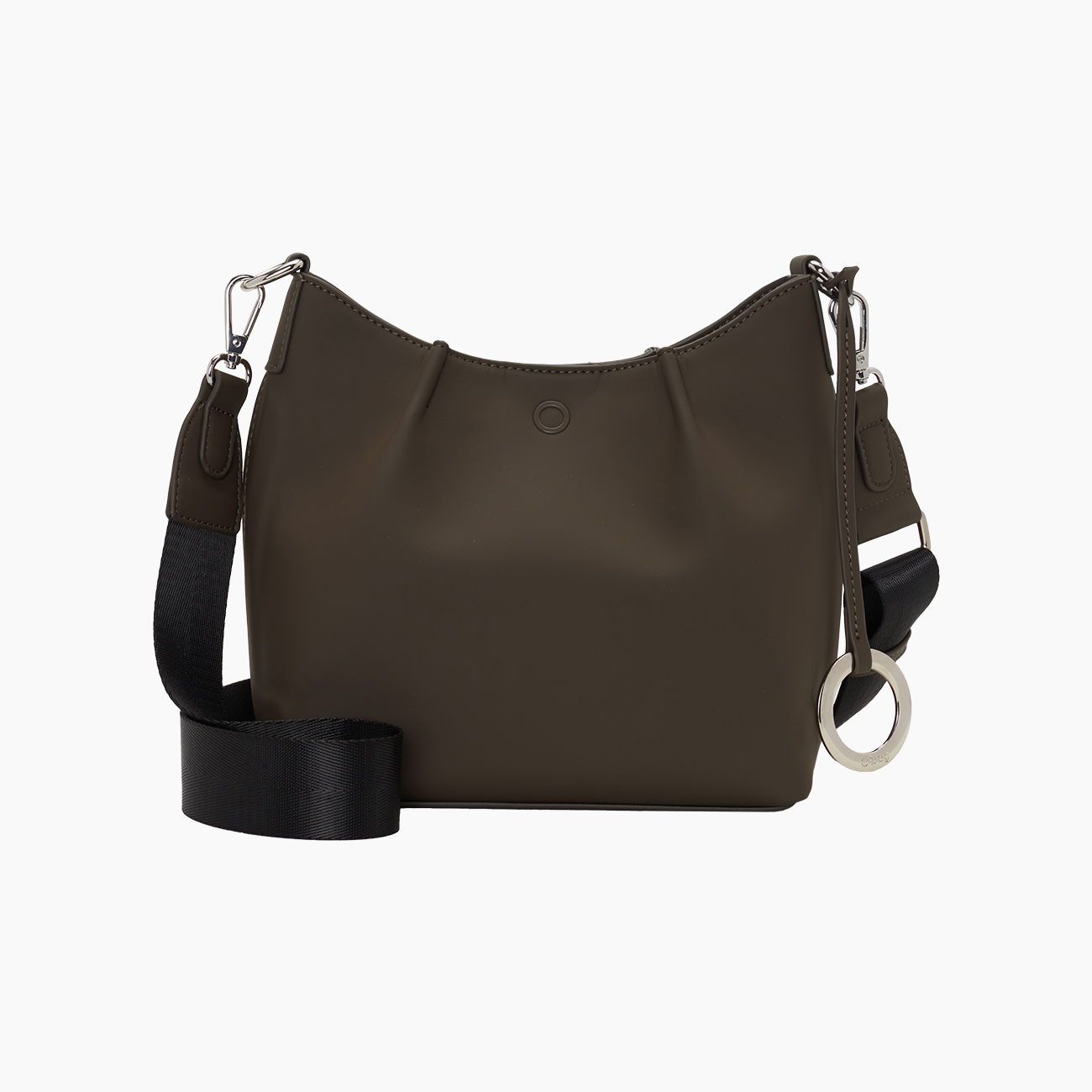 O bag stily çikolata rengi çanta