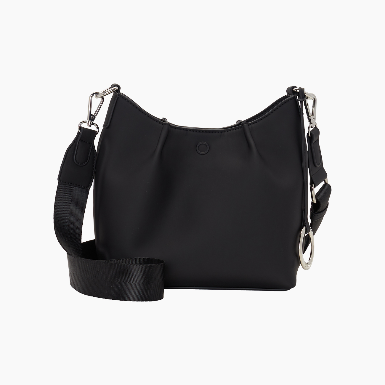 O bag stily siyah çanta